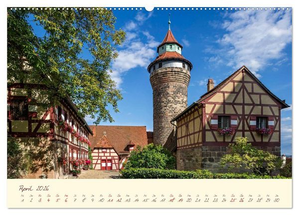 Produktbild: Burgen in Bayern Bayerns trutzige Vergangenheit (Wandkalender 2026 DIN A2 quer), CALVENDO Monatskalender
