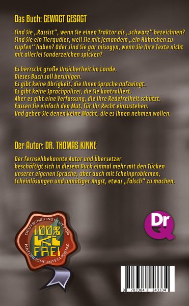 Produktbild: Gewagt gesagt