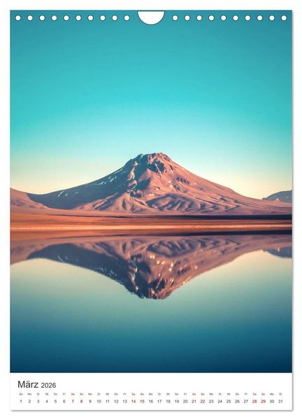 Produktbild: Chile - Ein Land mit unglaublicher Vielfalt. (Wandkalender 2026 DIN A4 hoch), CALVENDO Monatskalender