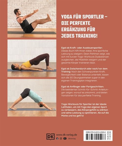 Produktbild: Yoga-Workouts f&uuml;r Sportler