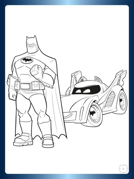 Produktbild: DC Batwheels: Stickerabenteuer in Gotham City