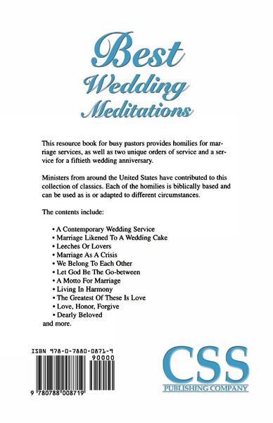 Produktbild: Best Wedding Meditations