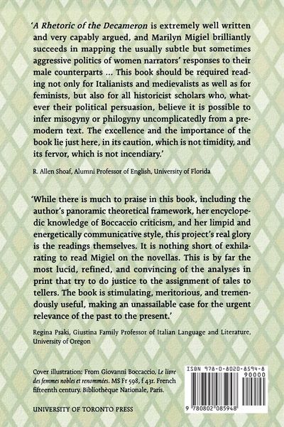 Produktbild: A Rhetoric of the Decameron