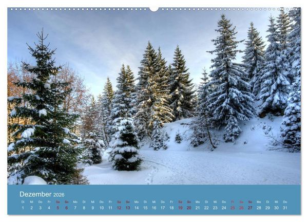 Produktbild: Harz Impressionen (hochwertiger Premium Wandkalender 2026 DIN A2 quer), Kunstdruck in Hochglanz