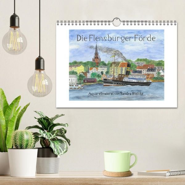 Produktbild: Die Flensburger F&ouml;rde (Wandkalender 2026 DIN A4 quer), CALVENDO Monatskalender