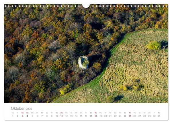 Produktbild: Harzvorland Luftbilder 2026 (Wandkalender 2026 DIN A3 quer), CALVENDO Monatskalender