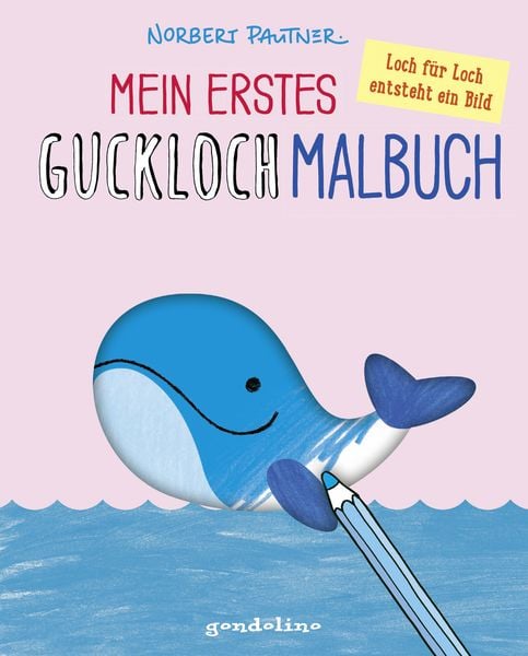 Produktbild: Mein erstes Guckloch-Malbuch (Wal)