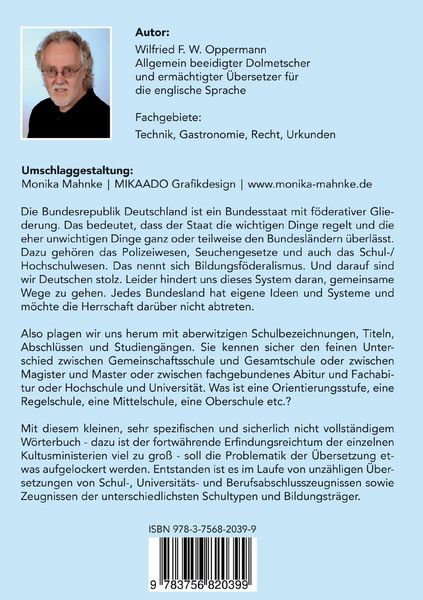 Produktbild: W&ouml;rterbuch Bildung Ausbildung