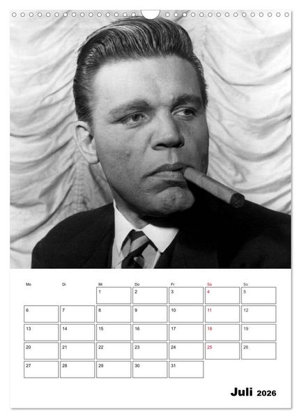 Produktbild: Leinwandhelden. Unvergessene Filmstars (Wandkalender 2026 DIN A3 hoch), CALVENDO Monatskalender
