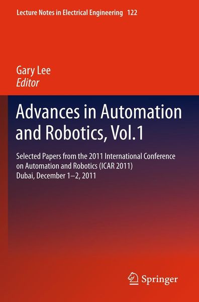 Produktbild: Advances in Automation and Robotics, Vol.1