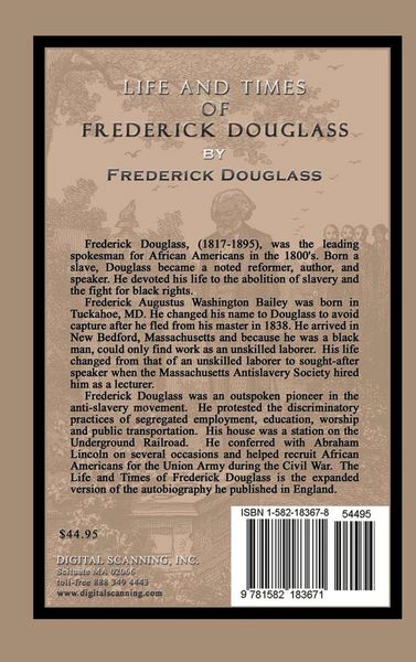 Produktbild: Life and Times of Frederick Douglass