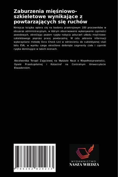 Produktbild: Zaburzenia mi&iquest;&iquest;niowo-szkieletowe wynikaj&iquest;ce z powtarzaj&iquest;cych si&iquest; ruch&oacute;w