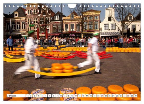 Produktbild: Die ganze Vielfalt der Niederlande (Wandkalender 2026 DIN A4 quer), CALVENDO Monatskalender