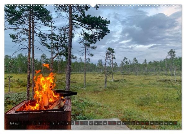Produktbild: Wandern in Schweden - Einladung in die Natur (Wandkalender 2027 DIN A2 quer), CALVENDO Monatskalender