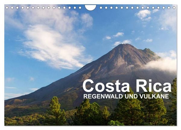Produktbild: Costa Rica - Regenwald und Vulkane (Wandkalender 2026 DIN A4 quer), CALVENDO Monatskalender