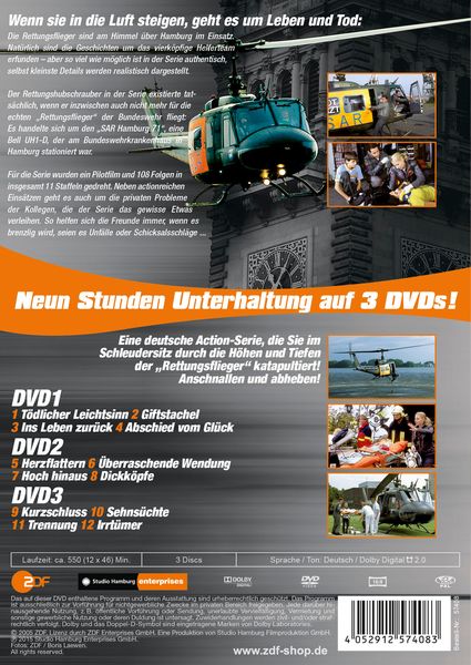 Produktbild: Die Rettungsflieger - Staffel 10 [3 DVDs]
