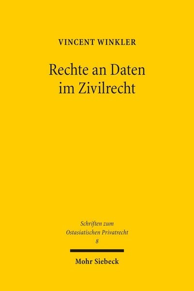 Produktbild: Rechte an Daten im Zivilrecht