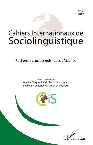 Produktbild: Recherches sociolinguistiques &agrave; Maurice