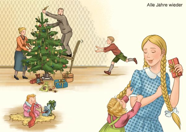 Produktbild: Die sch&ouml;nsten Weihnachtslieder. Das Soundbuch mit Musik zum Anh&ouml;ren und Mitsingen f&uuml;r Senioren mit Demenz.