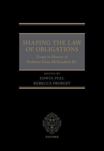 Produktbild: Shaping the Law of Obligations
