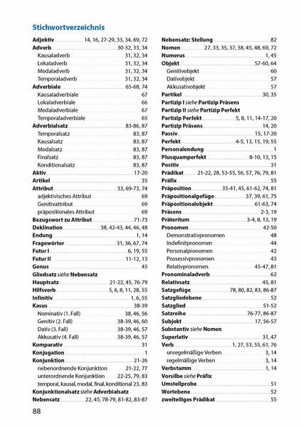 Produktbild: Grammatik 5.-7. Klasse, A5-Heft