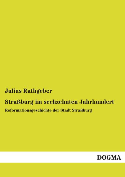 Produktbild: Stra&szlig;burg im sechzehnten Jahrhundert