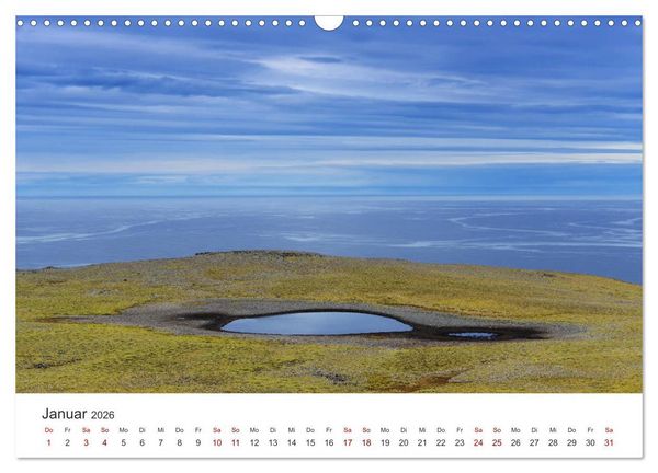 Produktbild: Landschaftstr&auml;ume in den Westfjorden (Wandkalender 2026 DIN A3 quer), CALVENDO Monatskalender
