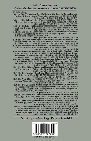 Produktbild: Wasserrechtliche Berufungsentscheidungen und Erkenntnisse 1949 bis 1952