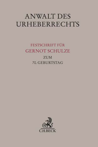 Produktbild: Anwalt des Urheberrechts