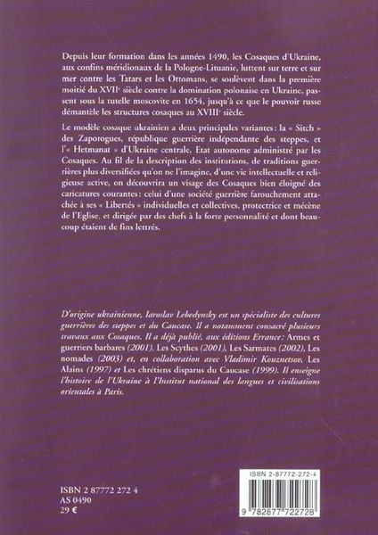 Produktbild: Les cosaques. Une soci&eacute;t&eacute; guerri&egrave;re entre libert&eacute;s et pouvoirs