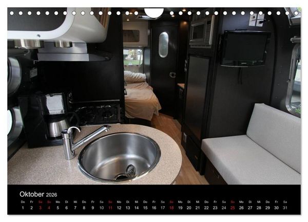 Produktbild: Airstream (Wandkalender 2026 DIN A4 quer), CALVENDO Monatskalender