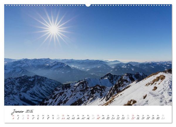 Produktbild: Oberallg&auml;uer Landschaft (hochwertiger Premium Wandkalender 2026 DIN A2 quer), Kunstdruck in Hochglanz