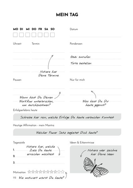 Produktbild: Erfolgsbuch & Workflow Journal