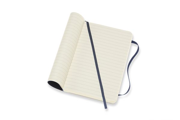 Produktbild: MOLESKINE NOTIZBUCH P/A6, LINIERT, SOFT COVER, SAPHIR