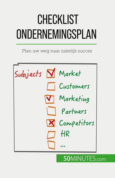 Produktbild: Checklist ondernemingsplan