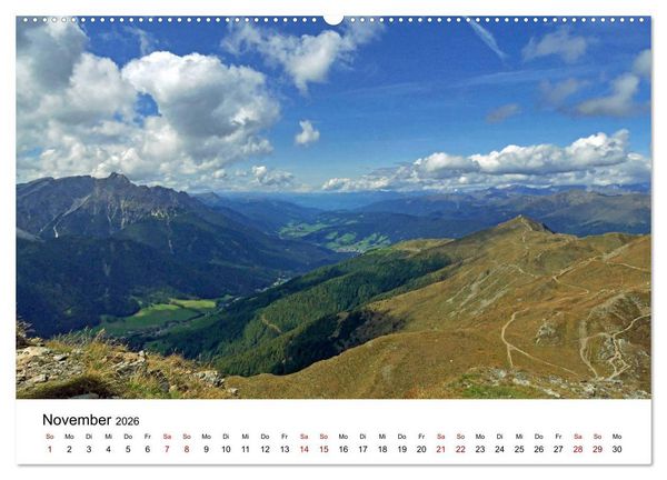 Produktbild: Wundersch&ouml;ne Landschaften in den Alpen (Wandkalender 2026 DIN A2 quer), CALVENDO Monatskalender