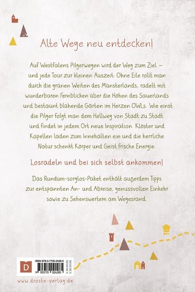 Produktbild: Westfalen - Pilgerwege. Radeln f&uuml;r die Seele