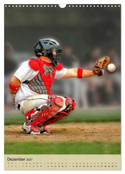 Produktbild: Baseball Power (Wandkalender 2027 DIN A3 hoch), CALVENDO Monatskalender
