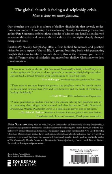 Produktbild: The Emotionally Healthy Discipleship