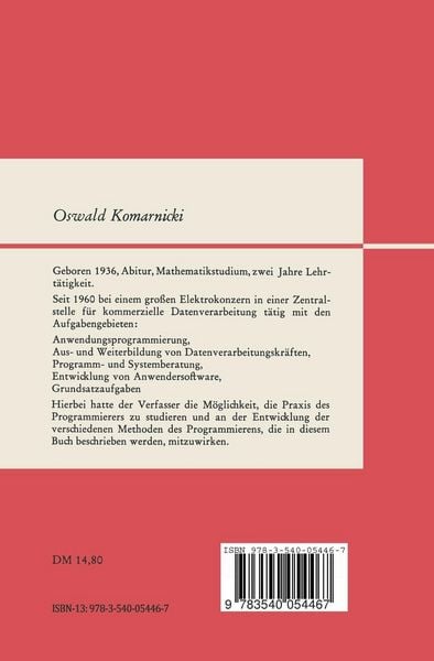 Produktbild: Programmiermethodik