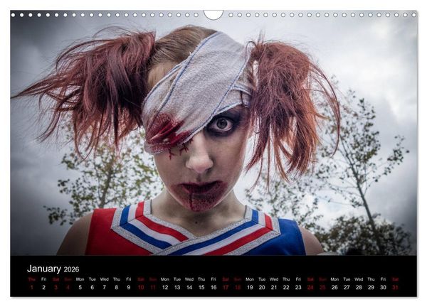 Produktbild: The walking dead (Wall Calendar 2026 DIN A3 landscape), CALVENDO 12 Month Wall Calendar
