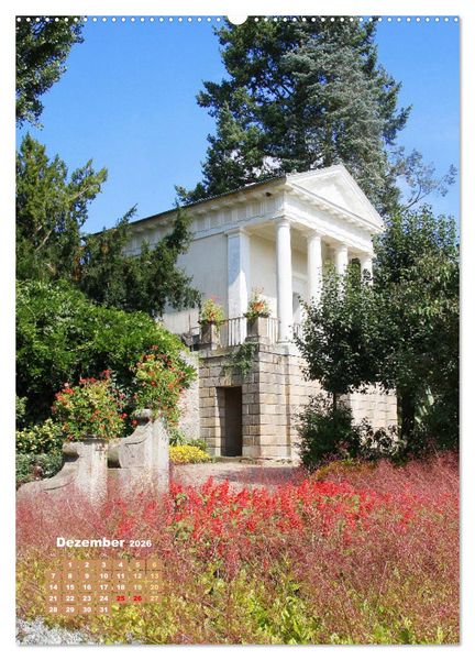 Produktbild: W&ouml;rlitzer Park und Luisium - Eine romantische Reise (Wandkalender 2026 DIN A2 hoch), CALVENDO Monatskalender