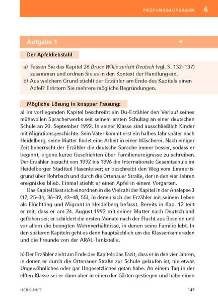 Produktbild: Herkunft - Textanalyse und Interpretation