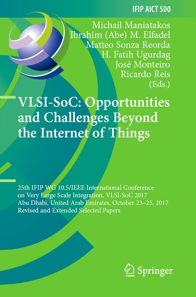 Produktbild: VLSI-SoC: Opportunities and Challenges Beyond the Internet of Things