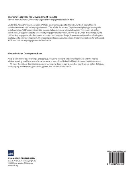 Produktbild: Working Together for Development Results