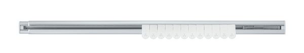 Produktbild: Teleskop-Duschschiene Mod. Era Chrom 75-125 cm, f&uuml;r Duschvorh&auml;nge