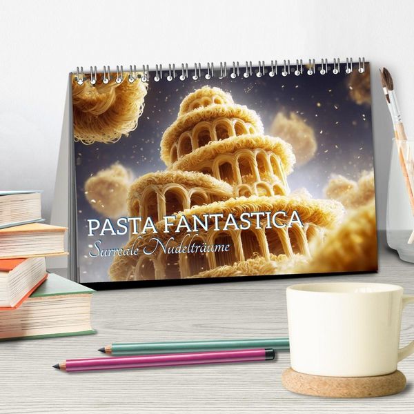 Produktbild: Pasta Fantastica. Surreale Nudeltr&auml;ume (Tischkalender 2027 DIN A5 quer), CALVENDO Monatskalender