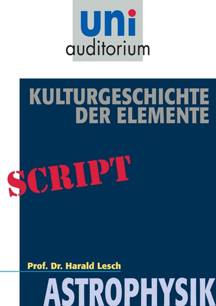 Produktbild: Kulturgeschichte der Elemente