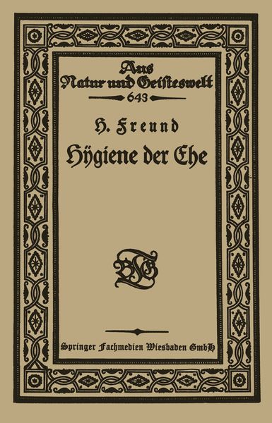 Produktbild: H&yuml;giene der Ehe