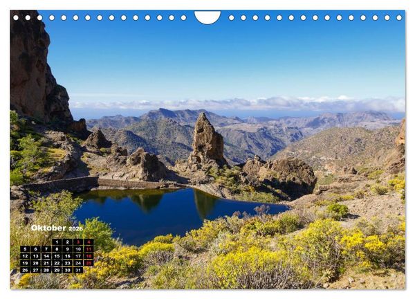 Produktbild: Auf Schusters Rappen... Gran Canaria (Wandkalender 2026 DIN A4 quer), CALVENDO Monatskalender